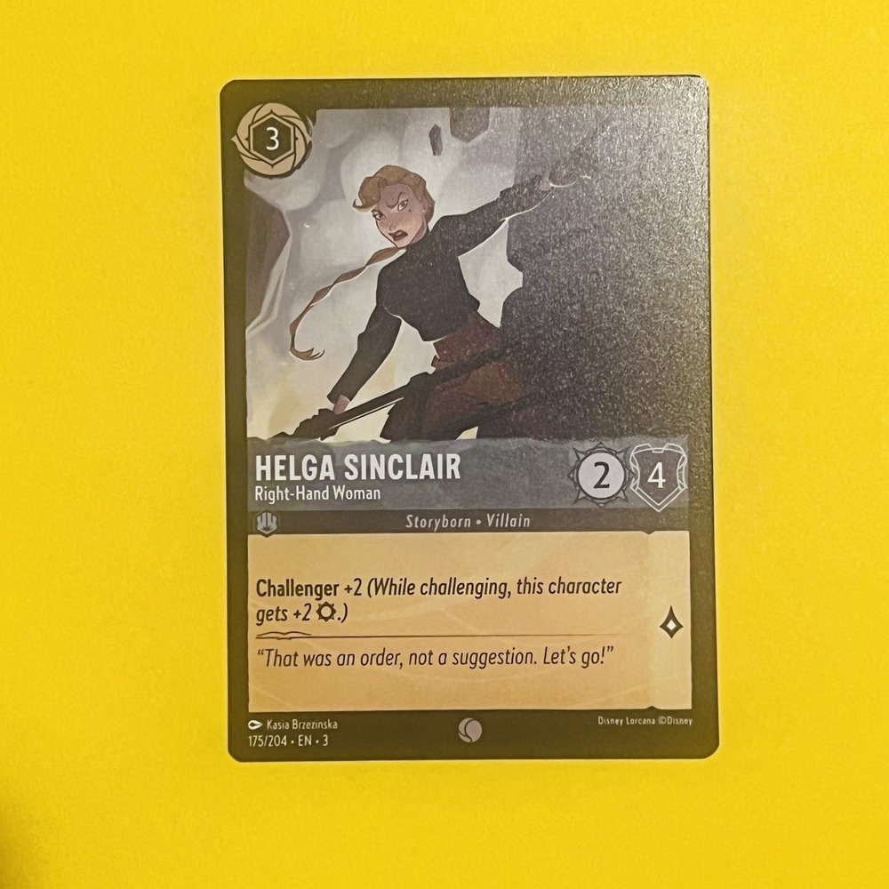 Disney Lorcana Helga Sinclair – Right-Hand Woman #175/204‎